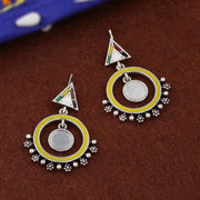 Rabaari Triangles and Circles Earrings