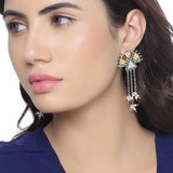 Rabaari Asymmetrical Tassels Earrings
