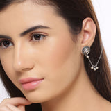 Taal Mridang Tabla Sahara Earrings
