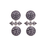 Nayantara Circles Geometric Pattern Earrings