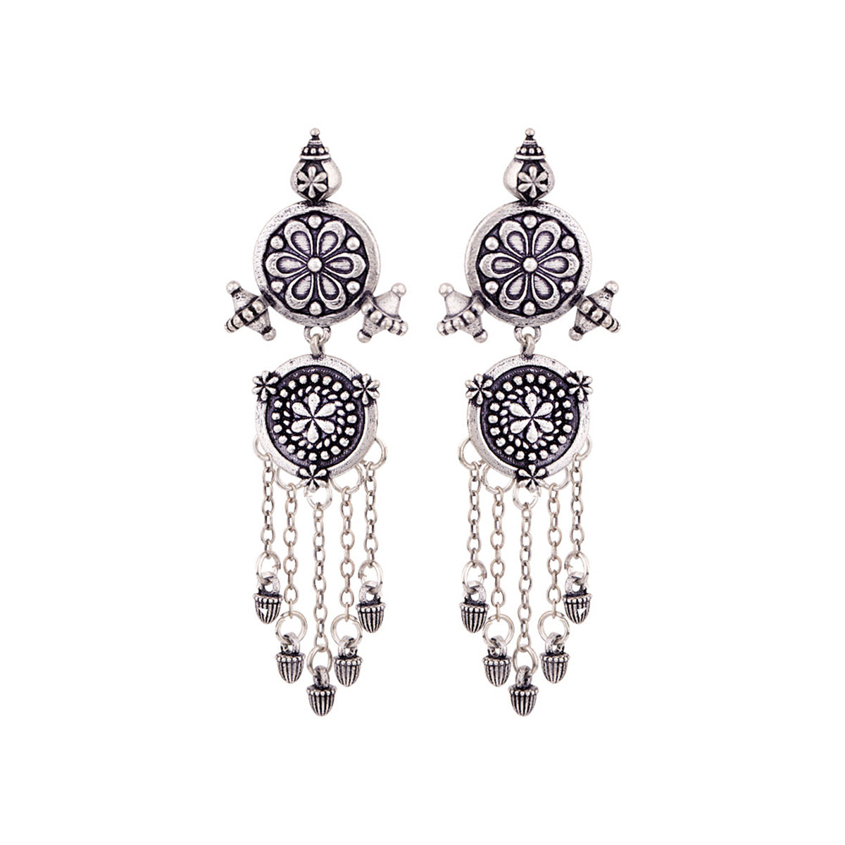 Nayantara Tassels Drop Earrings