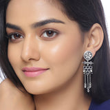 Nayantara Grapevine Pattern Drop Earrings