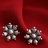 Nayantara Floral Motif Stud Earrings