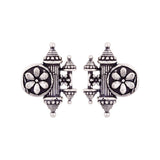 Nayantara Floral Motif Embossed Earrings