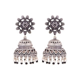 Nayantara Faux Pearls Jhumka Earrings