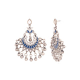 Indigo Affair Chandbali Earrings