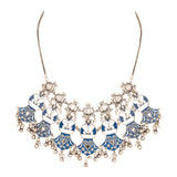 Indigo Affair Metal Embellishments Necklace Set
