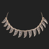 Durga Tiger Claws Brass Necklace