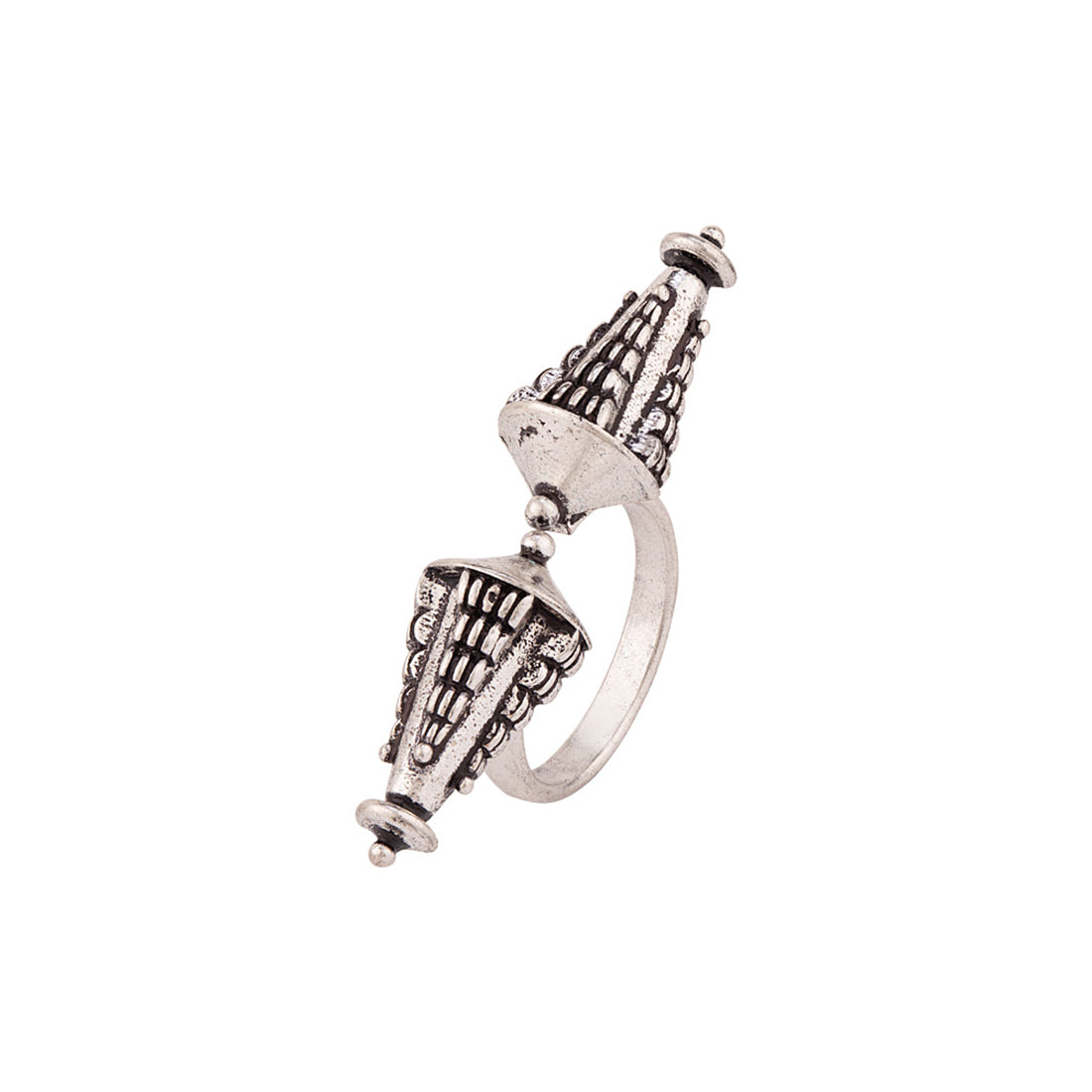 Temple of Love Spikes Ring