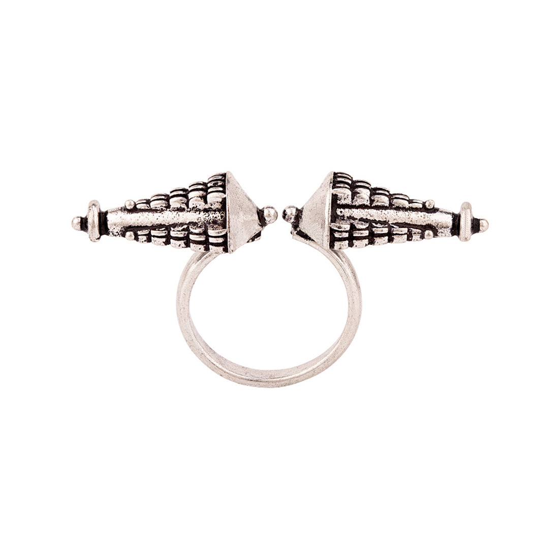 Temple of Love Spikes Ring