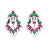 Gulistan Faux Pearls Embellished Earrings