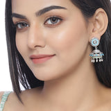 Gwalior Dome Jhumka Drop Earrings