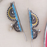 Gwalior Half Circles Layered Earrings