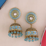 Gwalior Dome Jhumka Earrings