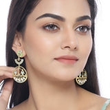 Gwalior Filigree Design Round Drop Earrings