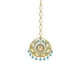 Gwalior Layered Large Circle Maang Tika