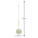 Gwalior Layered Large Circle Maang Tika