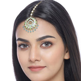 Gwalior Layered Large Circle Maang Tika