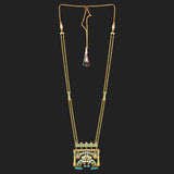 Gwalior Decorative Arch Enameled Necklace