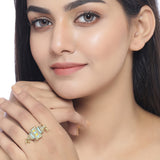 Gwalior Lightly Embellished Statement Ring