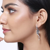 Aarambh OM Drop Earrings