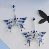 Butterfly Blue Mini Danglers