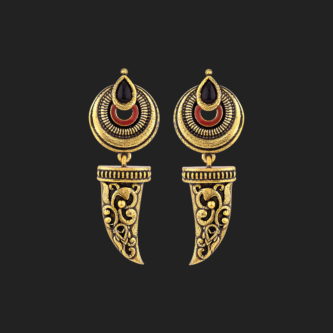 Durga Singha Dangler Earrings