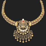 Durga Goddess Motif Necklace