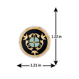 Tahira Royal Black Studs