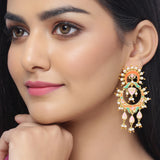 Tahira Golden Joy Long Earrings