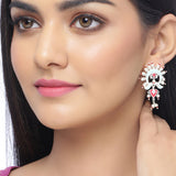 Tahira Sunrise Ruby Earrings