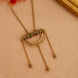 Temple of Love Tassels Drop Long Necklace