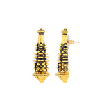 Temple of Love Temple Stairs Stud Style Earrings