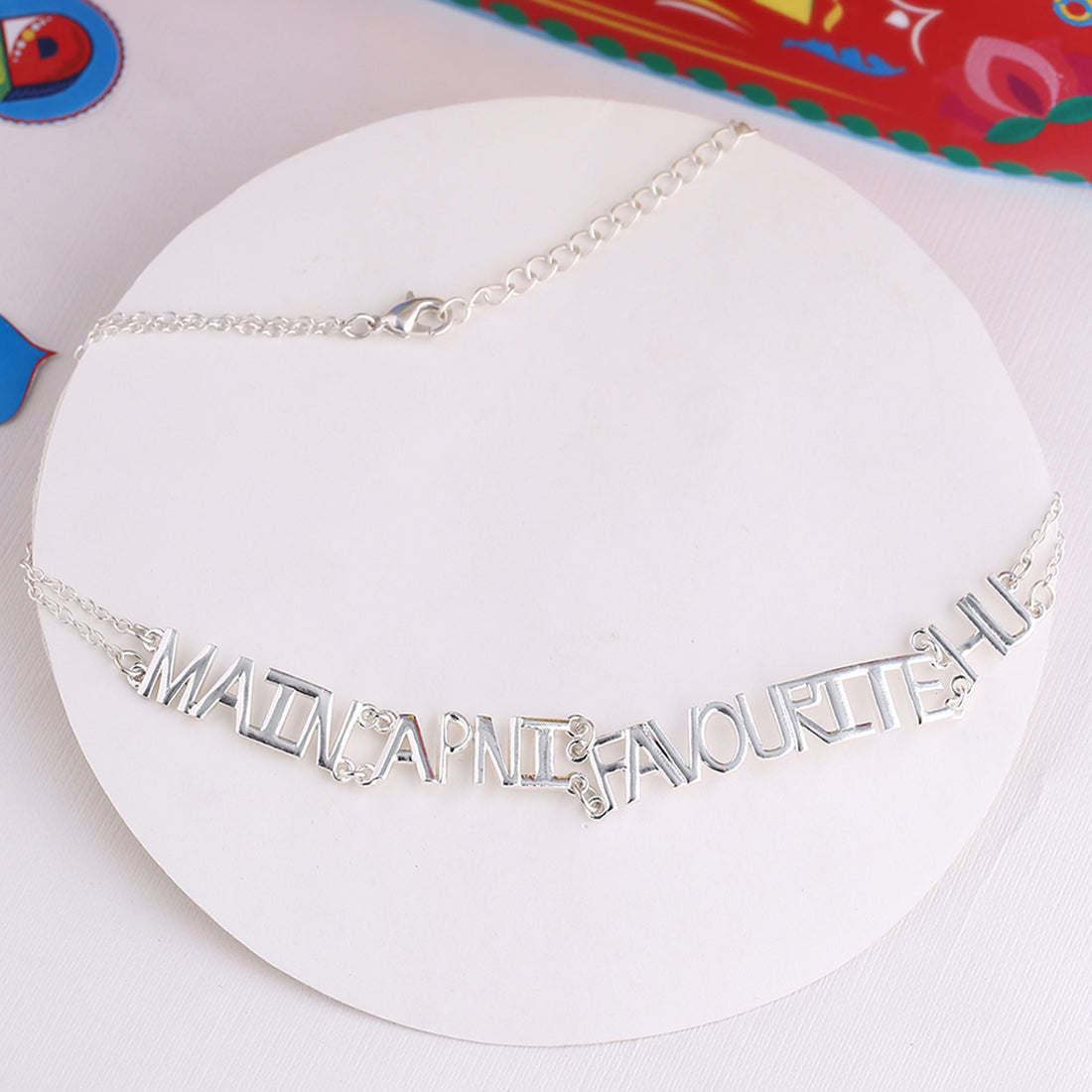 Truck Art Bollywood Inspired Lettering Necklace