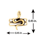 Religious Studs Lord Shiva Serpent Stud Earring