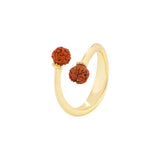 Kailasha Rudraksha Beads Adorned Ring