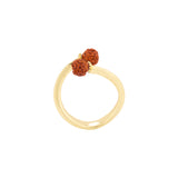 Kailasha Rudraksha Beads Adorned Ring