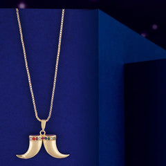 Kailasha Tiger's Nails Pendant – VOYLLA