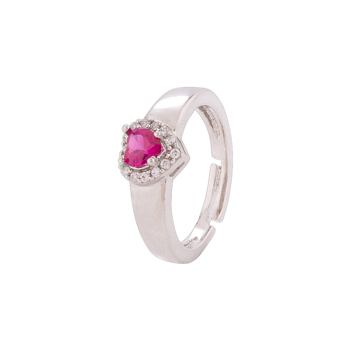 Love Knots Casual CZ Gems Adorned Ring