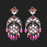 Thikri Crescent Drop Earrings