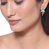 Thikri Tiny Lotus Motifs Earrings
