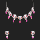 Thikri Mirrored Necklace Set