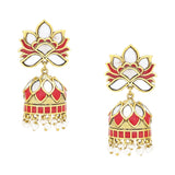 Thikri Ethnic Jhumka Drop Earrings