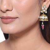 Thikri Ethnic Jhumka Earrings
