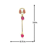 Thikri Long Drop Casual Earrings