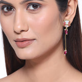 Thikri Long Drop Casual Earrings