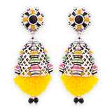 Kalbelia Colorful Enamel Jhumka Style Earrings