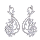 Pixie Dust Tear Drop CZ Earrings