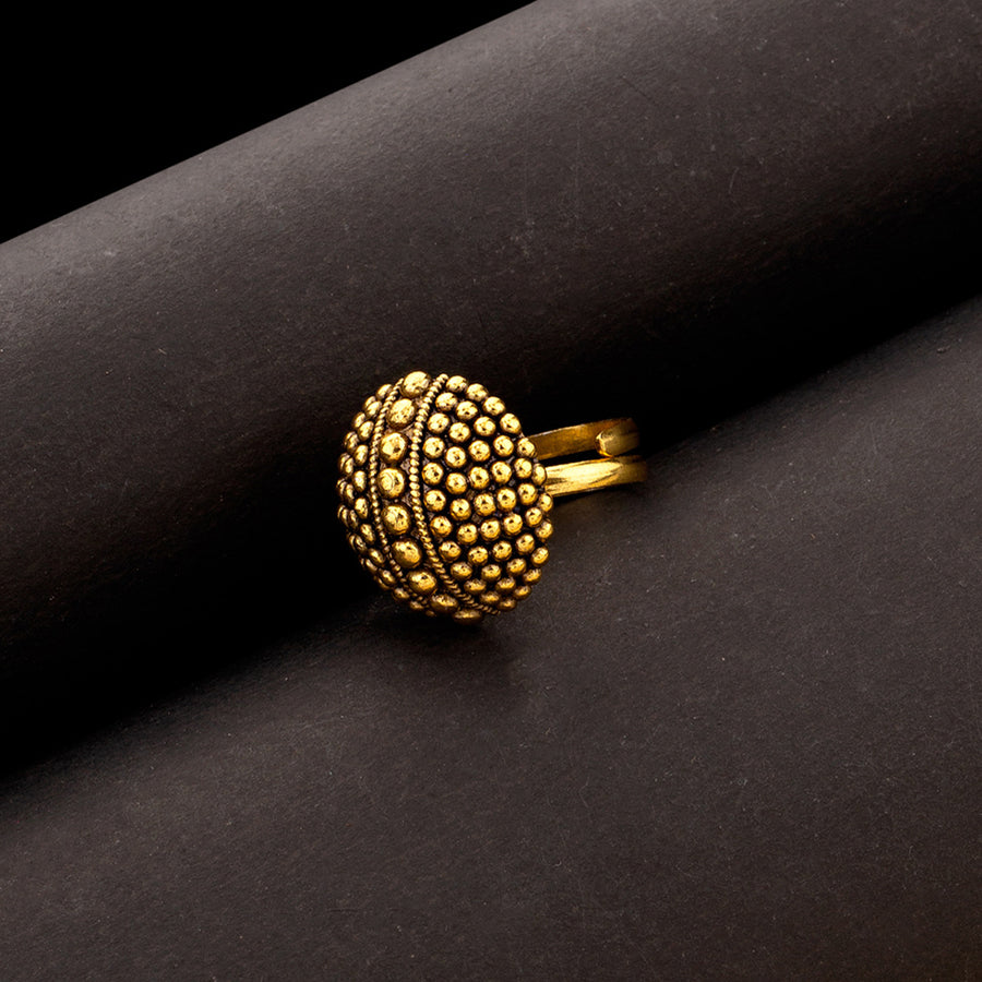 Rava Ball Traditional Statement Ring