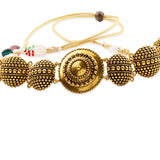 Rava Ball Round Choker Necklace